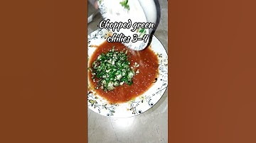 Tomato Salsa Recipe #shorts #easyrecipe #youtubeshorts