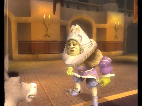 Прохождение игры Shrek the Third.  Обучение, отправление на поиски Артура, Школа Вустершир