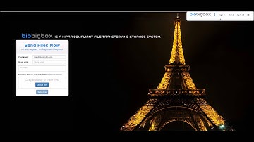 BioBigBox Training Tutorial: Sending Files