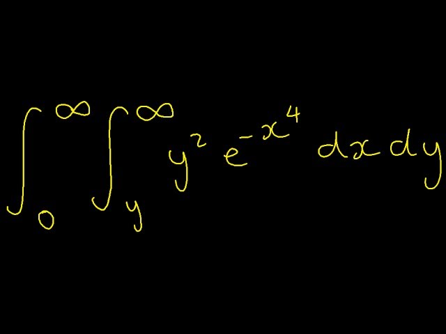 Double Integral Of Y 2 E X 4 Learnmathsfree Youtube Double Integral Of Y 2 E X 4 Learnmathsfree Youtube
