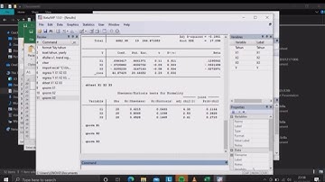 Pengolahan dengan data cross secation, time series dan data panel menggunakan aplikasi stata