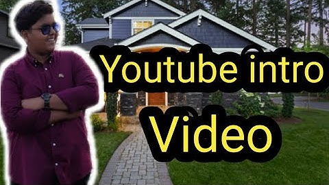 YOUTUBE INTRO VIDEO|First video| lutfi shams 1.0|2021|