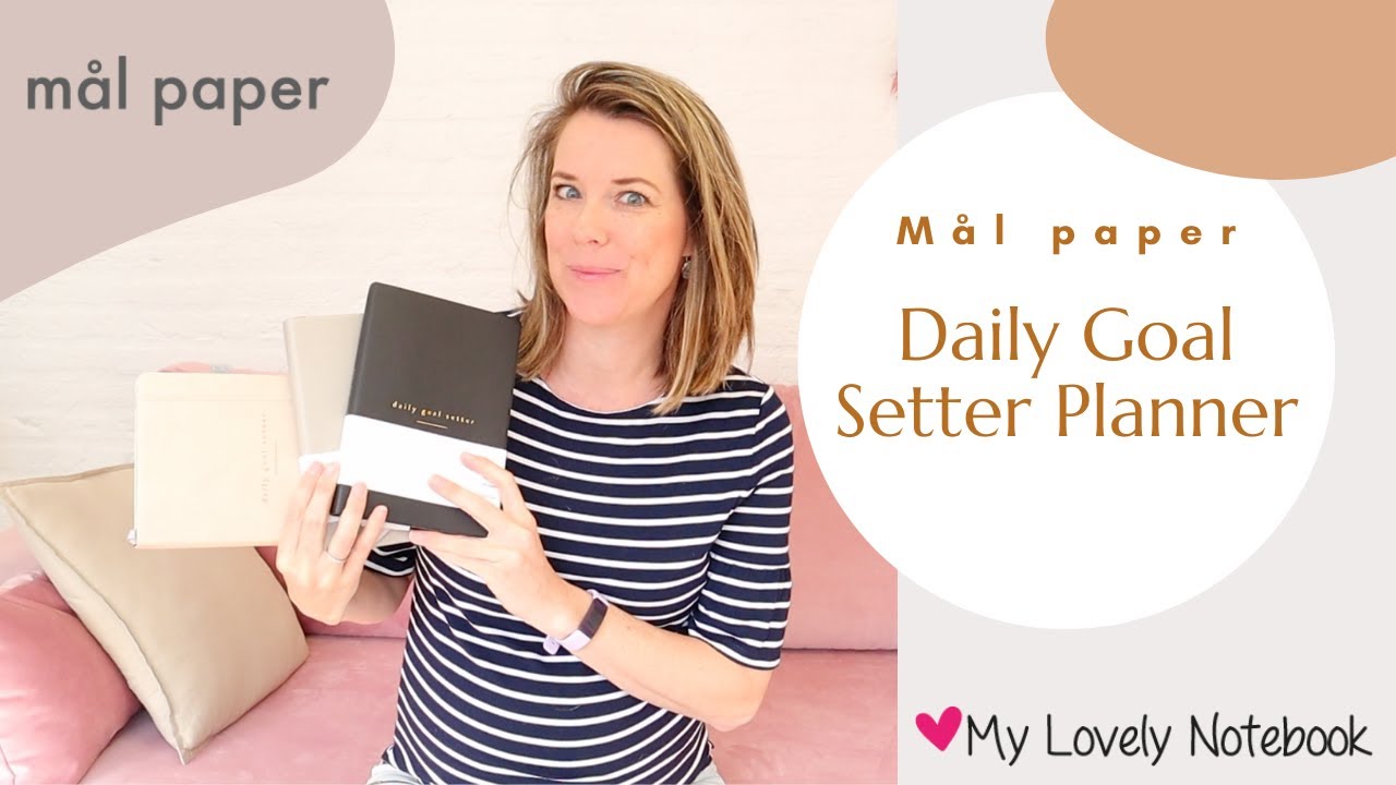 Mal Paper Daily Goal Setter planner vanaf NU verkrijgbaar bij My Lovely