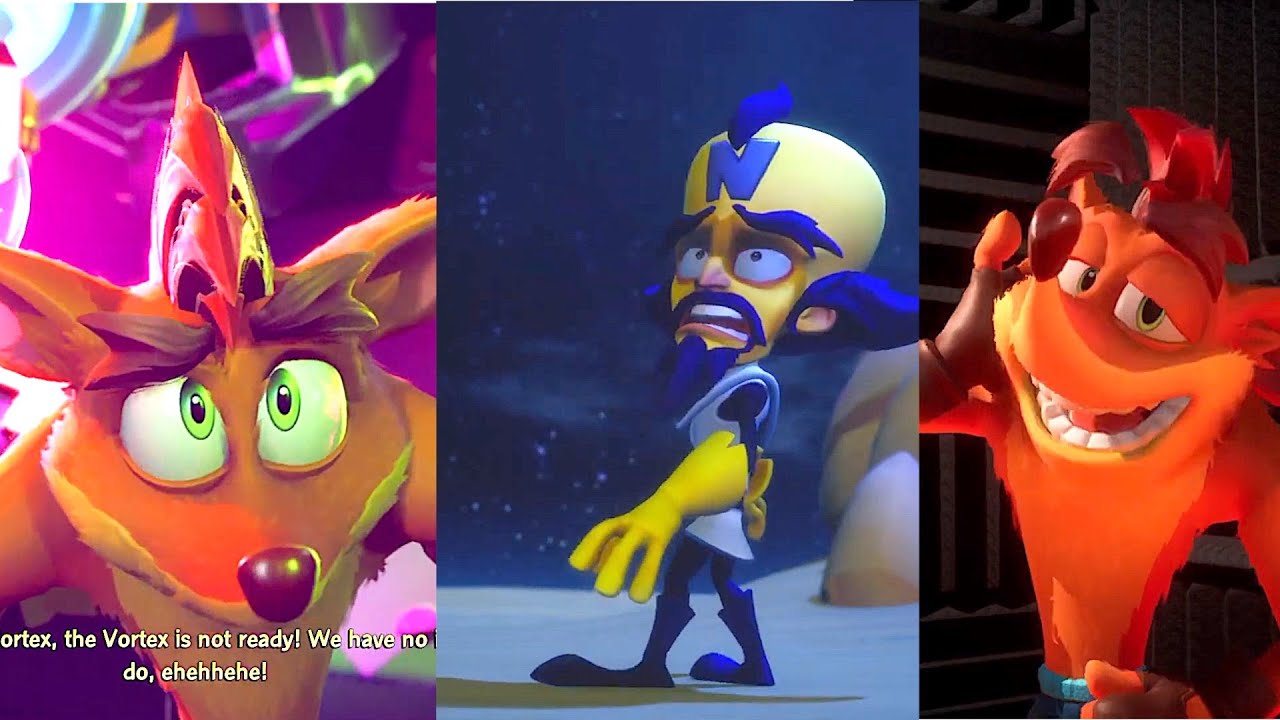 CRASH BANDICOOT 4 ALL 3 ENDINGS With All Secret Endings YouTube