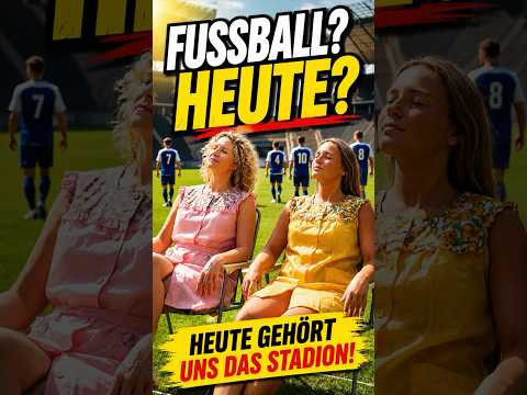 Fussball heute in Berlin ⚽️ nee lasst mal, heute ist Sonnenbaden im Stadion angesagt! ☀️ #ai