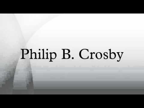 Vidéo: Quel est le concept de Philip B Crosby ?