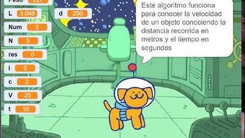 Funcionamiento del pseudocodigo en scratch