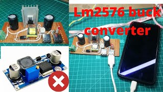 LM2576  IC 5 V 3A BUCK CONVATER/POWER BANK CIRCUIT🔋🔋