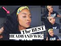 THE BEST HEADBAND WIG!! AMAZON BEAUTY FOREVER HAIR REVIEW | DOMINIQUE VANESS FT. BEAUTY FOREVER HAIR