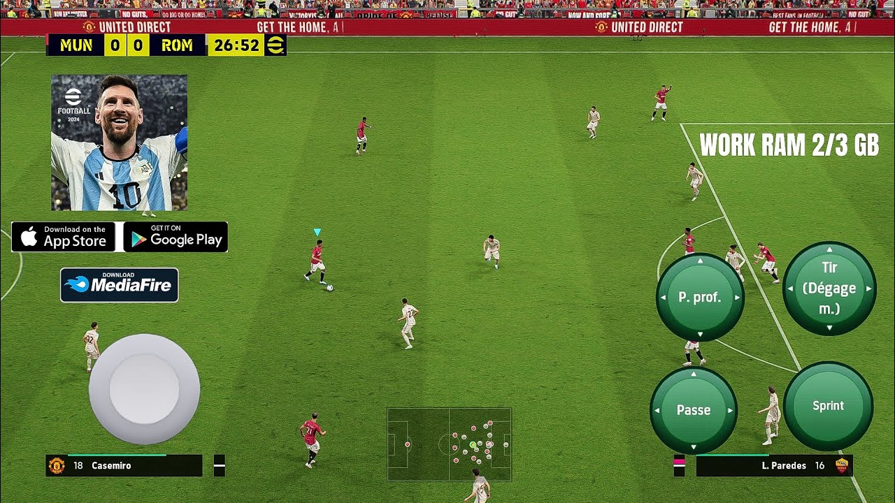 Download eFootball PES 2024 Mobile PATCH Obb APK DATA Download For Android  & Ios