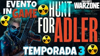 🔴EVENTO FINAL TEMPORADA 3 WARZONE en VIVO! BOMBA NUCLEAR, NUEVO MAPA HUNT FOR ADLER WARZONE