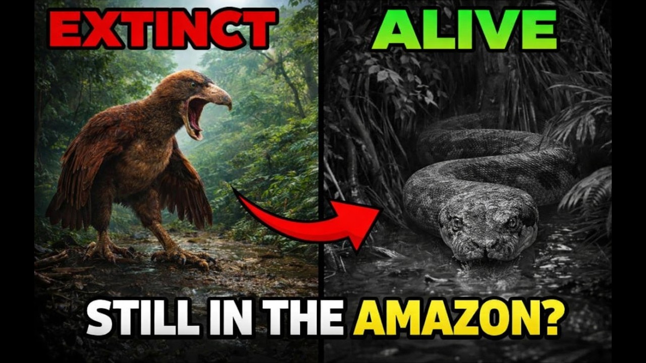 7 “Extinct” Creatures That Might Still Be Hiding in the Amazon - YouTube