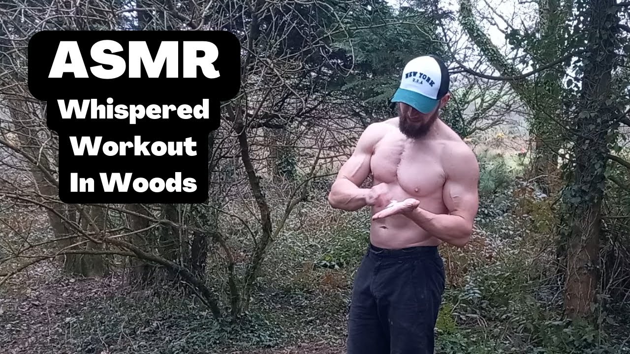 ASMR Relaxing Whispered Workout In The Woods - Nature Sounds, Heavy ...