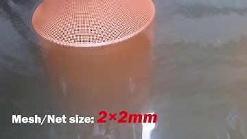 plastic filter or mosquito net machine