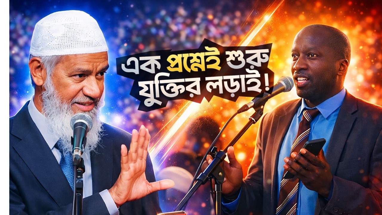 খ্রিস্টান শিক্ষকের প্রশ্নে - শুরু হলো যুক্তির লড়াই! | DR ZAKIR NAIK | ডাঃ জাকির নায়েক বাংলা লেকচার