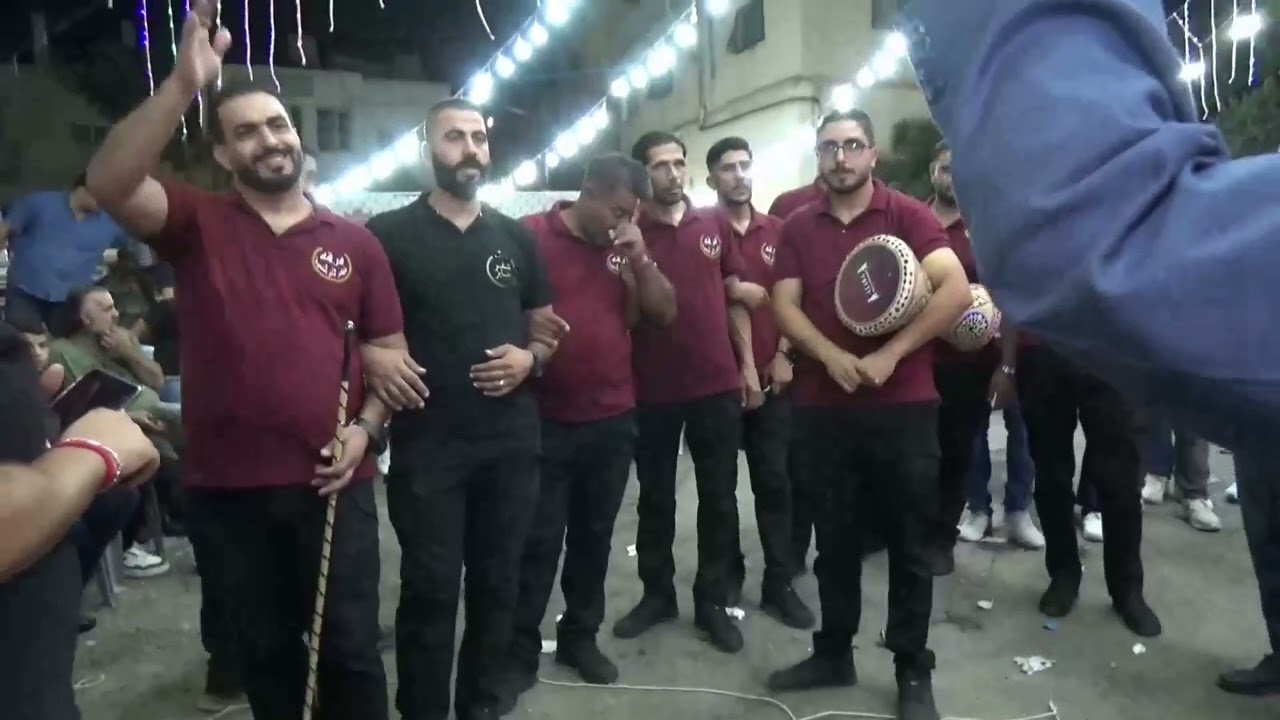 افراح المهيدات سهرة العريسان مروان و احمد الفنان احمد القرم مركز صخر للافراح و المناسبات