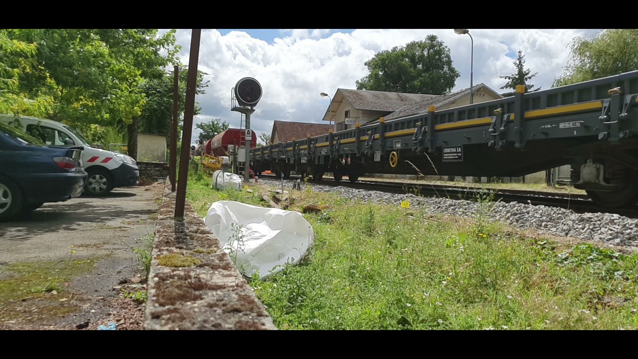 BR212M + WAGONS PLATS + WAGONS TREMIES + BR212J + BR212B