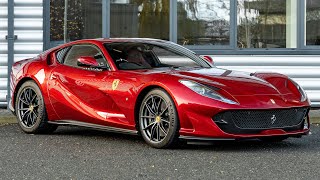 2019 Ferrari 812 Superfast - Rosso Coburn - Walkaround (4K)