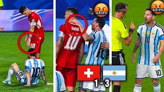 Shocking Scenes! 😳 Messi's DISRESPECTFUL Moments vs Switzerland in the World Cup Quarterfinal!