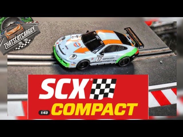 SCX 1/43 Compact 4 Straight Track Pieces 9 Inches 