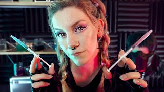 The Dream Seller 💉 Cyberpunk ASMR Roleplay for Sleep | Layered Ambience