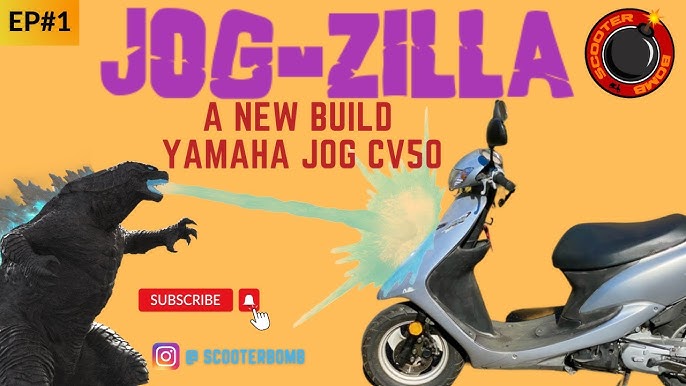 Primeira SCOOTER brasileira! YAMAHA Jog 50 teen - História, preço, consumo,  avaliação completa! 