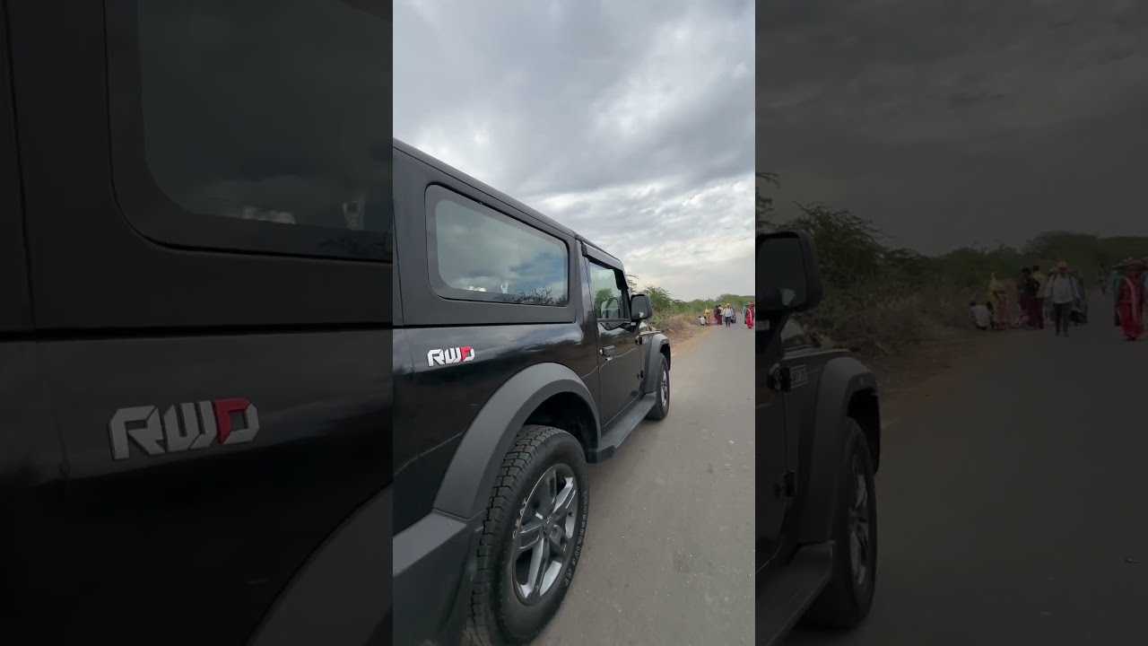 New Thar Rwd 2024 Black Mahindra Latest