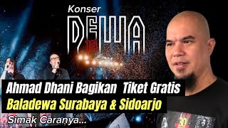 Dewa 19 Akan Konser Di Surabaya#konser #dewa19 #surabaya #tiketgratis