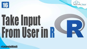 How to Take Input from Users in R Programming (In Hindi) | R Programming Tutorial for Beginners #16