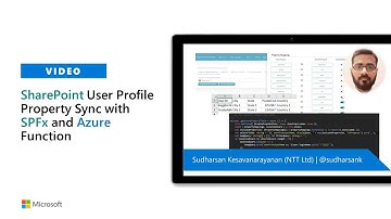 SharePoint User Profile Property Sync with SPFx and Azure Function