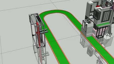 Smart Factory Digital Twin- AGV + ASRS