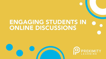 How To Engage Students In Online Discussion Forums