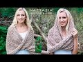 HOW to CROCHET MOBIUS TWIST SHAWL and HOODED COWL - DIY Tutorial for Moebius Wrap