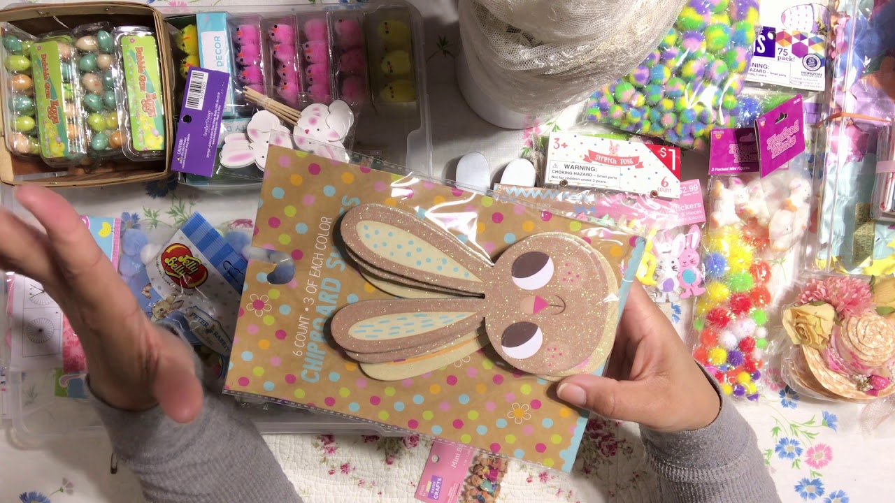 Revisiting Easter 🐇Craft 2019 & Using Up My Old Scrapbook Stash - YennyStorytale