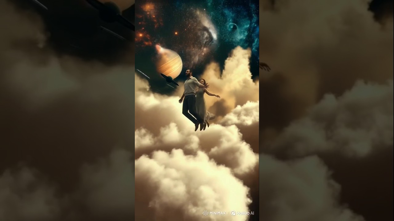 "Lost in the cosmos, together forever. 