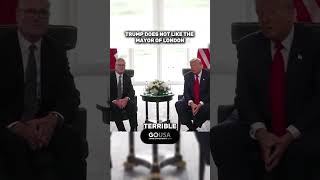 Trump does not like the mayor of London. For more follow @oppscore