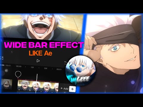 Wide Bar Effect Like Ae on || Capcut Tutorial || Easy method