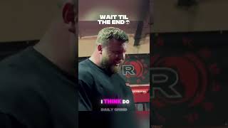 world strongest man kicks pro UFC fighter 💪  #gym #selfimprovement #edit #fight #ufc