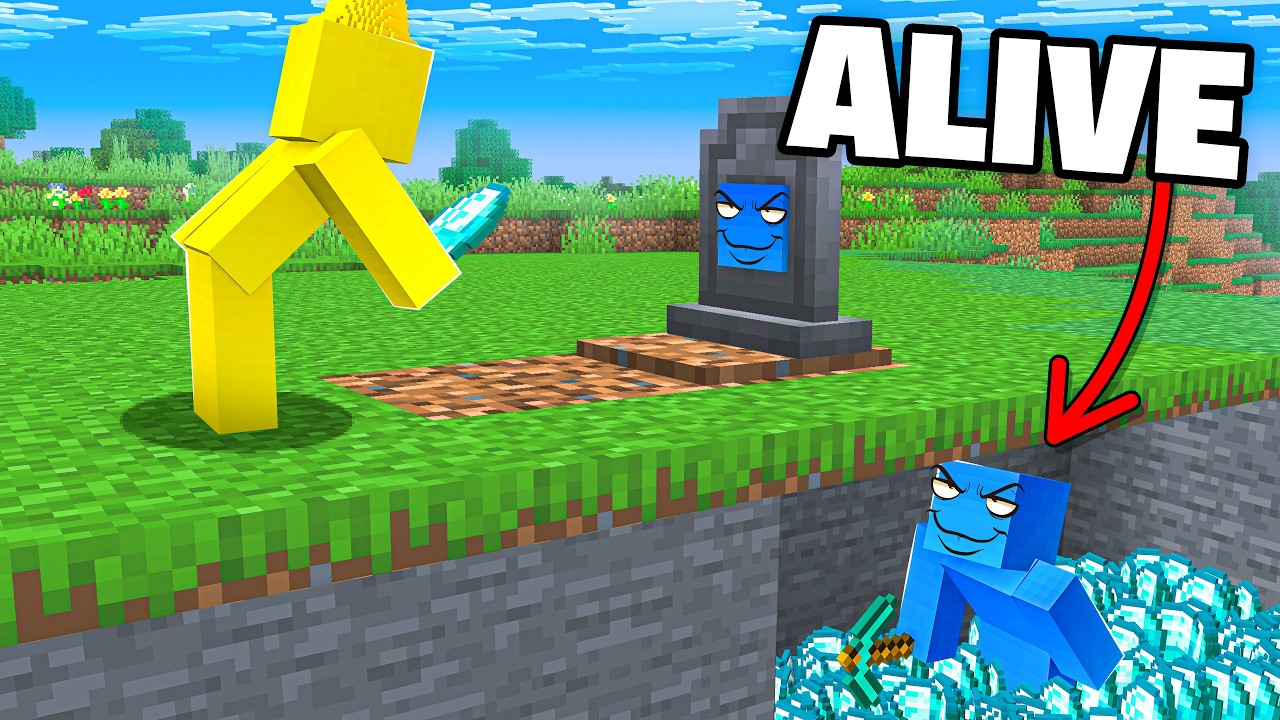 Faking My Death to Be RICHEST in This Server