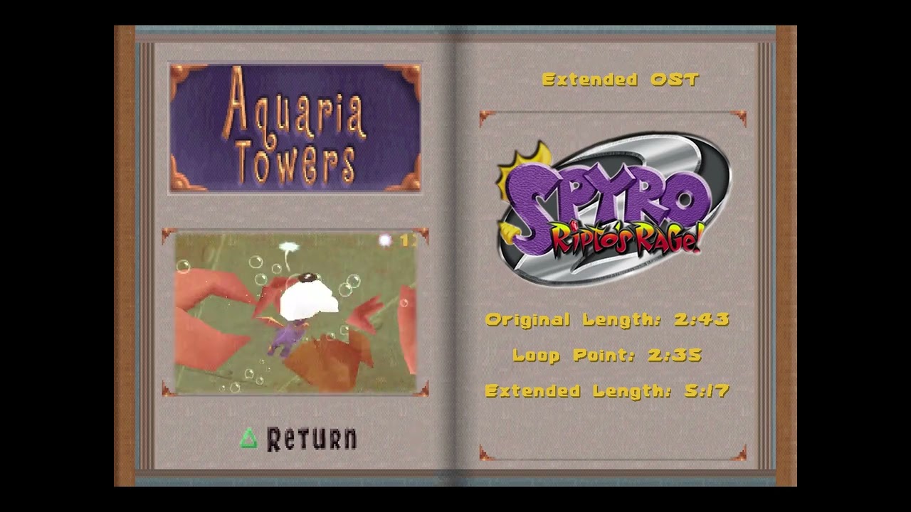 Spyro 2: Extended OST - Aquaria Towers