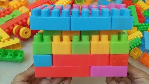 Satisfying DIY play/ASMR Building Blocks/ relaxation #asmr#asmrsounds#buildingblocks