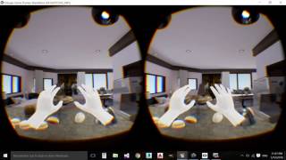 Unreal Engine 4.11.2 Leap Motion Orion Test