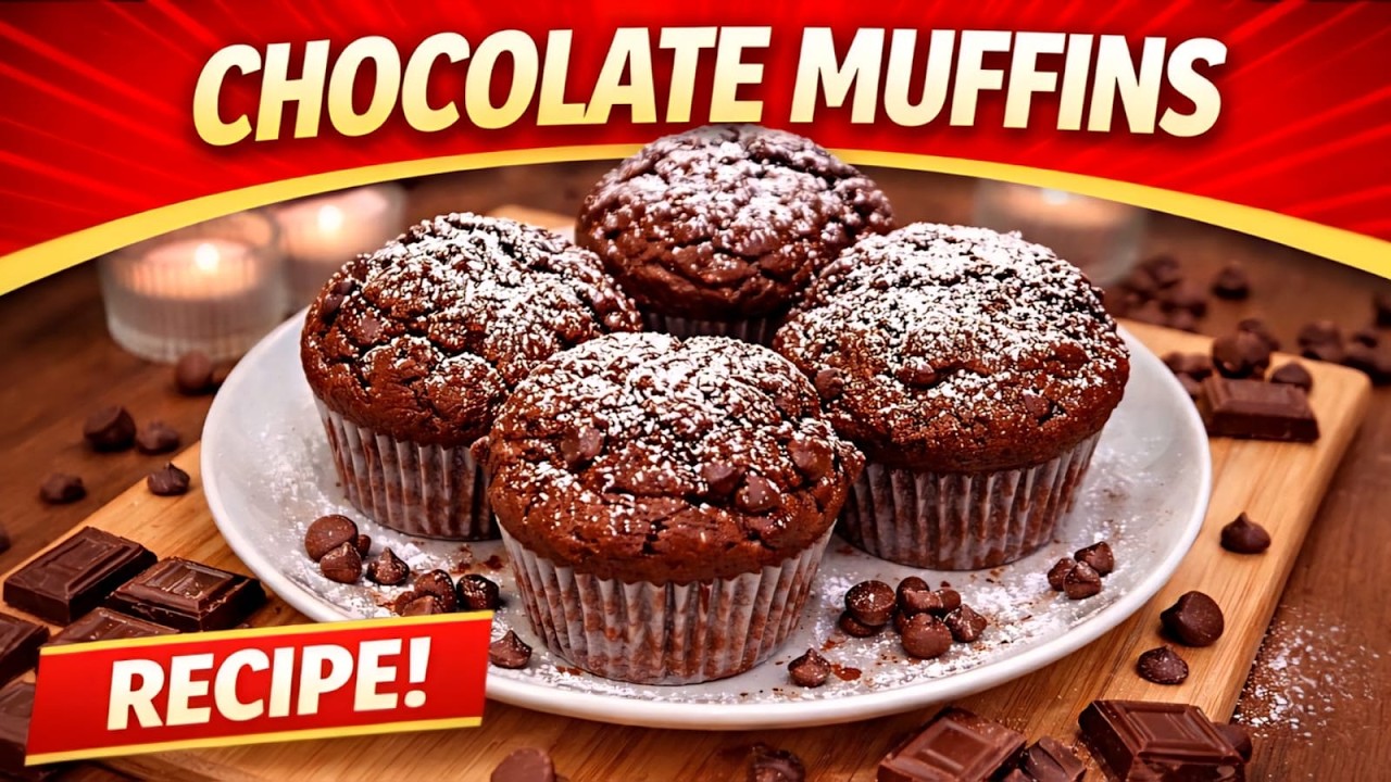 Chocolate Muffins | How Tasty To Make Perfect Muffins!