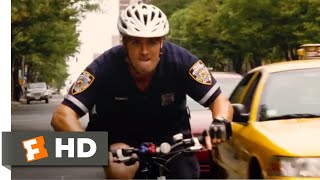 Premium Rush (2011) - Bicycle Police Chase Scene (4/10) | Movieclips
