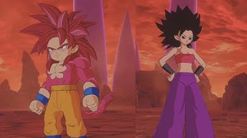 Mini Ssj4 Goku vs Caulifla - REQUESTED BATTLE - Dragon ball sparking zero