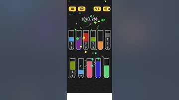 Water sort puzzle level 230