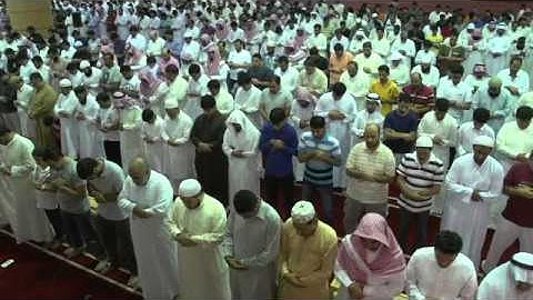 تلاوة مرئية رائعة للشيخ عبدالرحمن العوسي - سورتى (الفاتحة االذاريات) - 1436