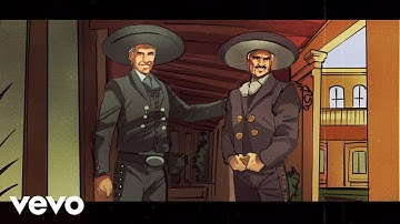 Alejandro Fernández, Vicente Fernández - Mentí (Official Lyric Video)