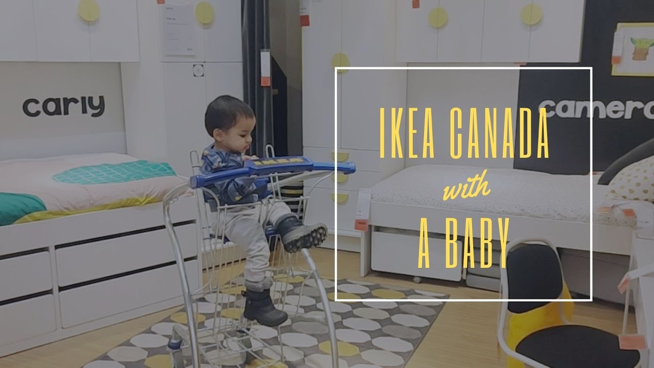 Ikea Canada Shopping time || Visitng Ikea with the baby