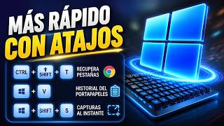Los Mejores ATAJOS de Windows! Optimiza productividad 🔥